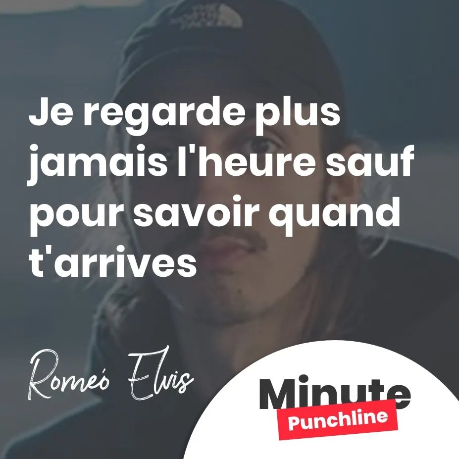 J'regarde plus jamais l'heure sauf pour savoir quand t'arrives