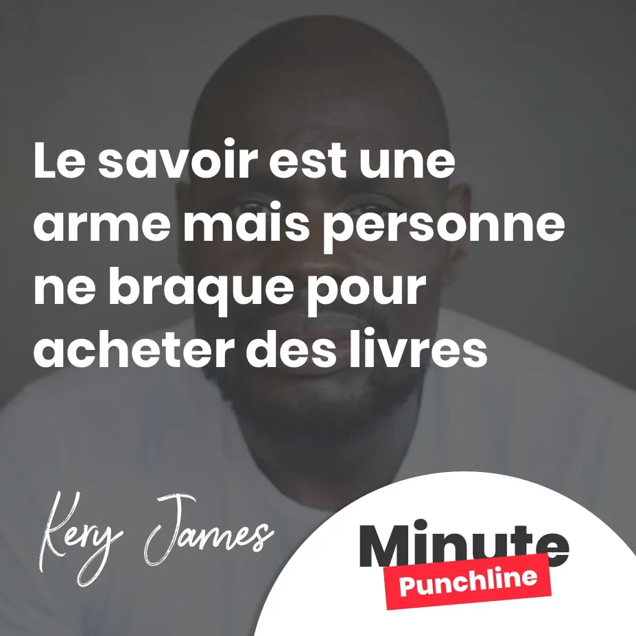 Le savoir est une arme mais personne ne braque pour acheter des livres