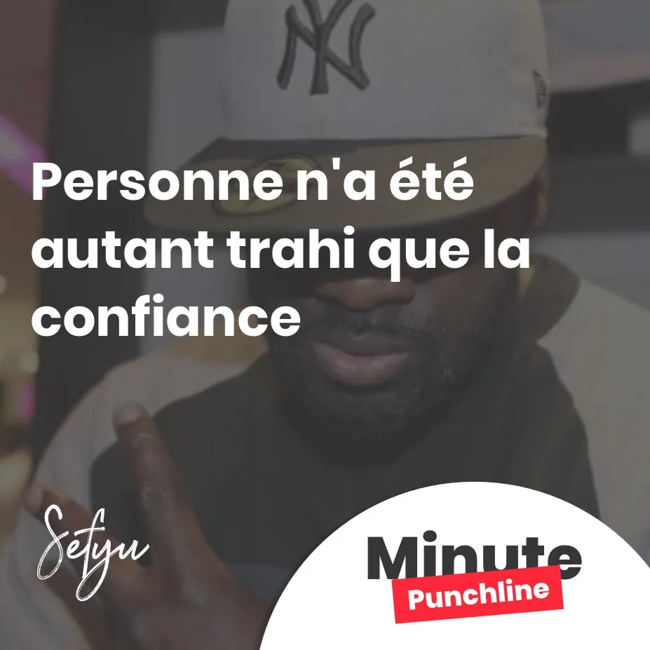 Personne n'a été autant trahi que la confiance
