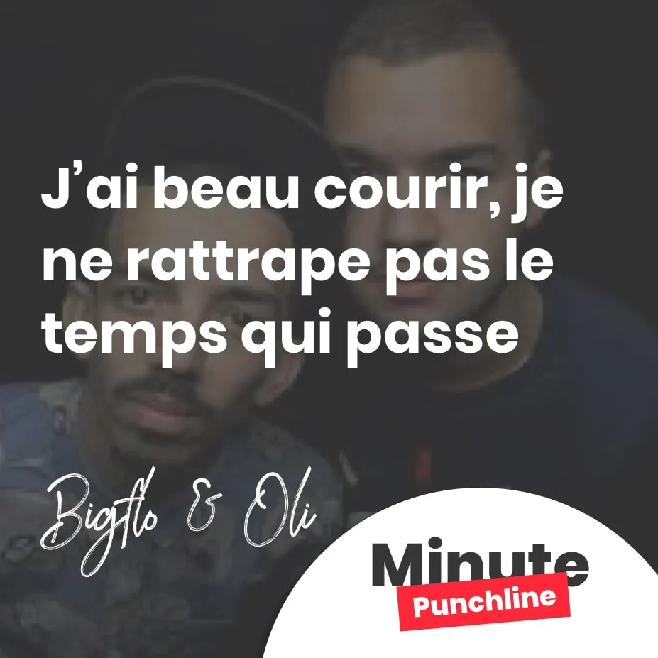 J'ai beau courir, je ne rattrape pas le temps qui passe
