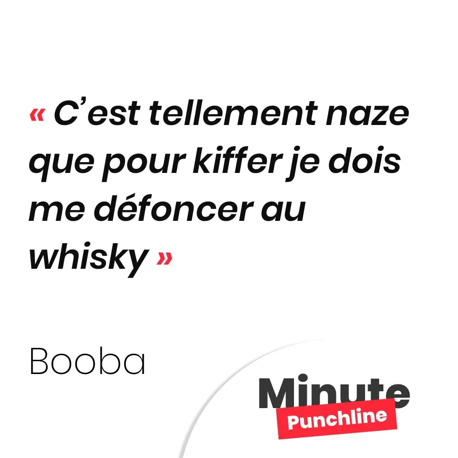 C’est tellement naze que pour kiffer je dois me défoncer au whisky