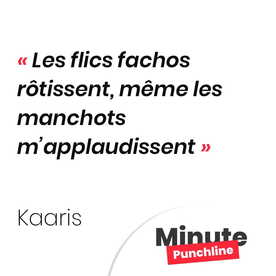 Les flics fachos rôtissent, même les manchots m’applaudissent