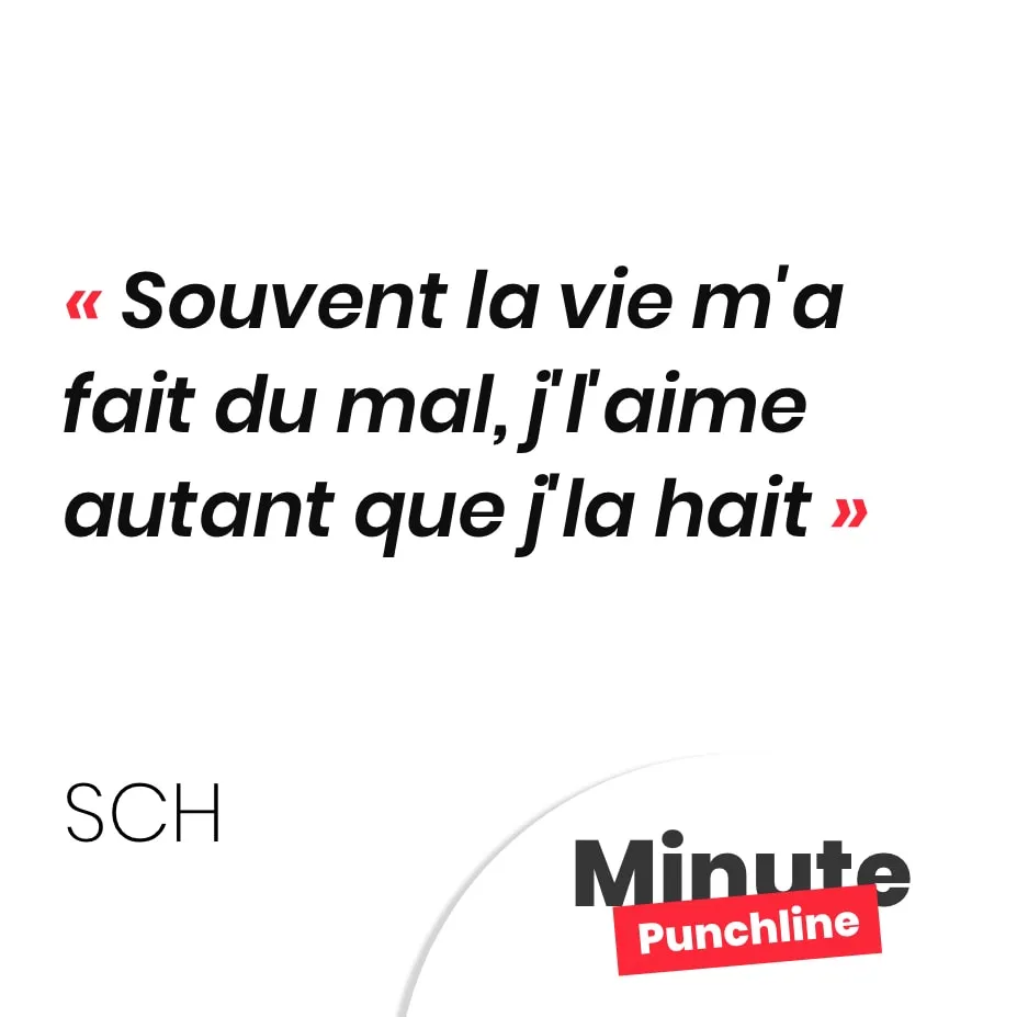 Souvent la vie m'a fait du mal, j'l'aime autant que j'la hait