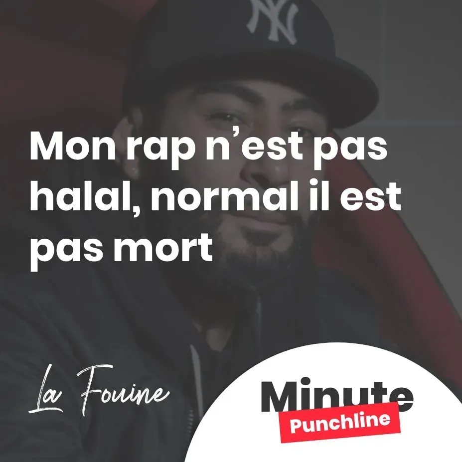 Mon rap n’est pas halal, normal il est pas mort