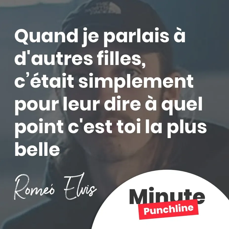 Quand je parlais à d'autres fille C'était simplement pour leur dire À quel point c'est toi la plus belle