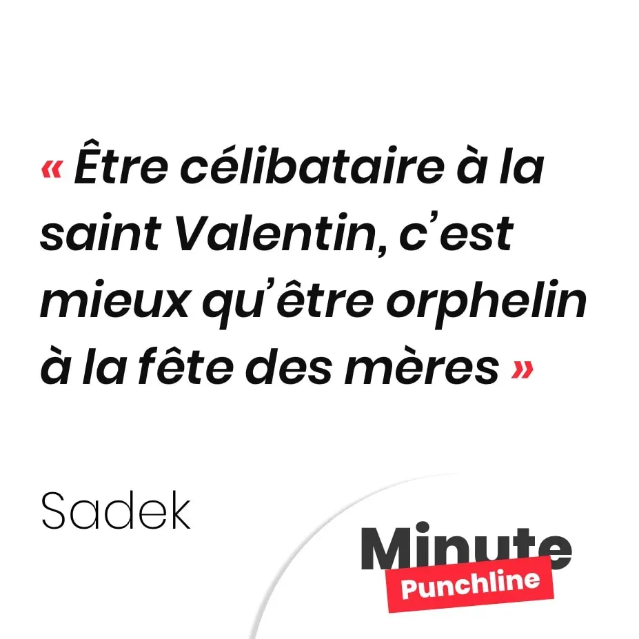 Être célibataire à la saint Valentin, c’est mieux qu’être orphelin à la fête des mères