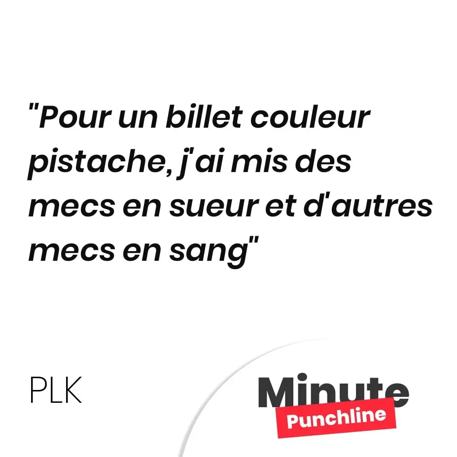 Pour un billet couleur pistache, j’ai mis des mecs en sueur et d’autres mecs en sang