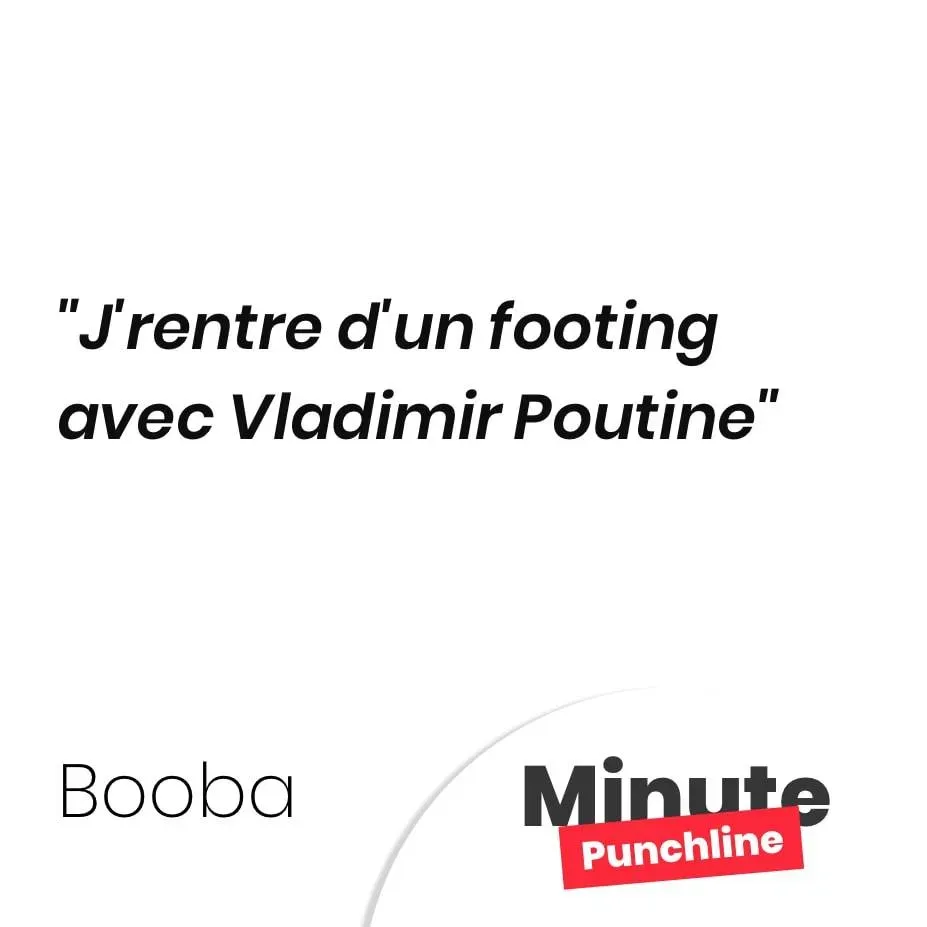 J’rentre d’un footing avec Vladimir Poutine