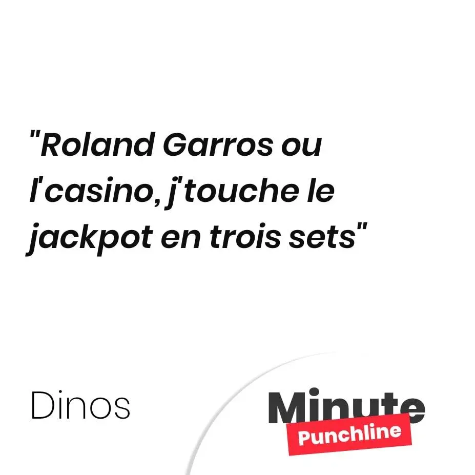 Roland Garros ou l’casino, j’touche le jackpot en trois sets