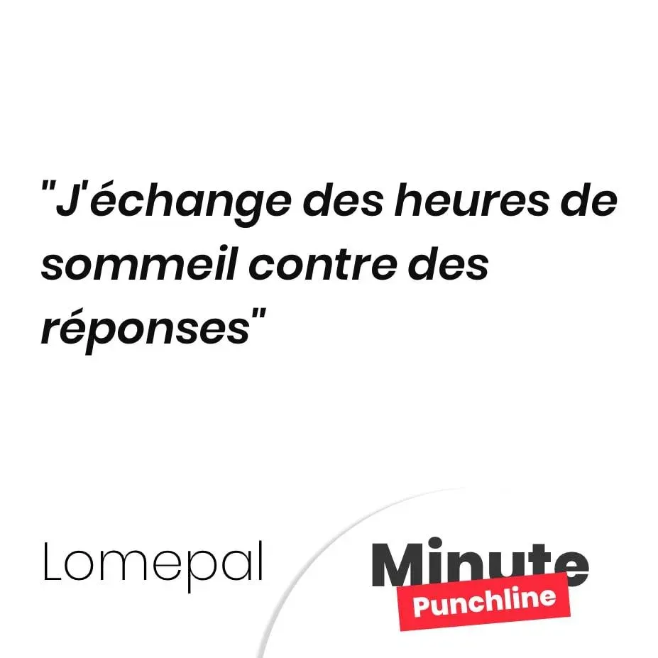 J’échange des heures de sommeil contre des réponses