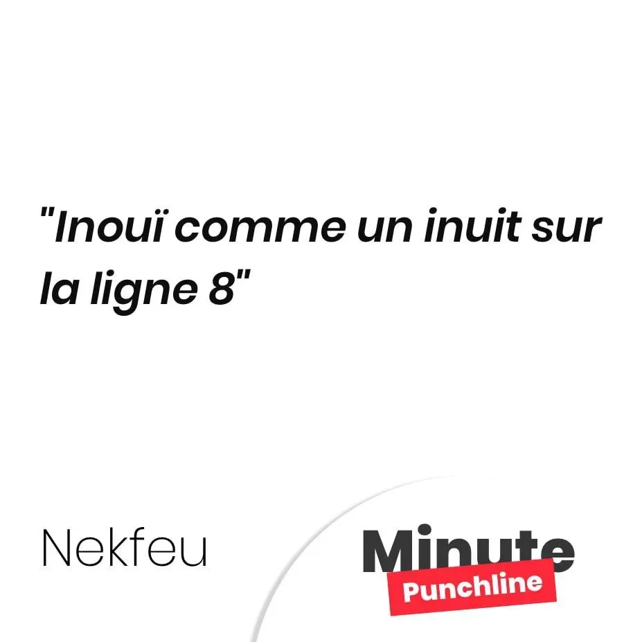 Inouï comme un inuit sur la ligne 8