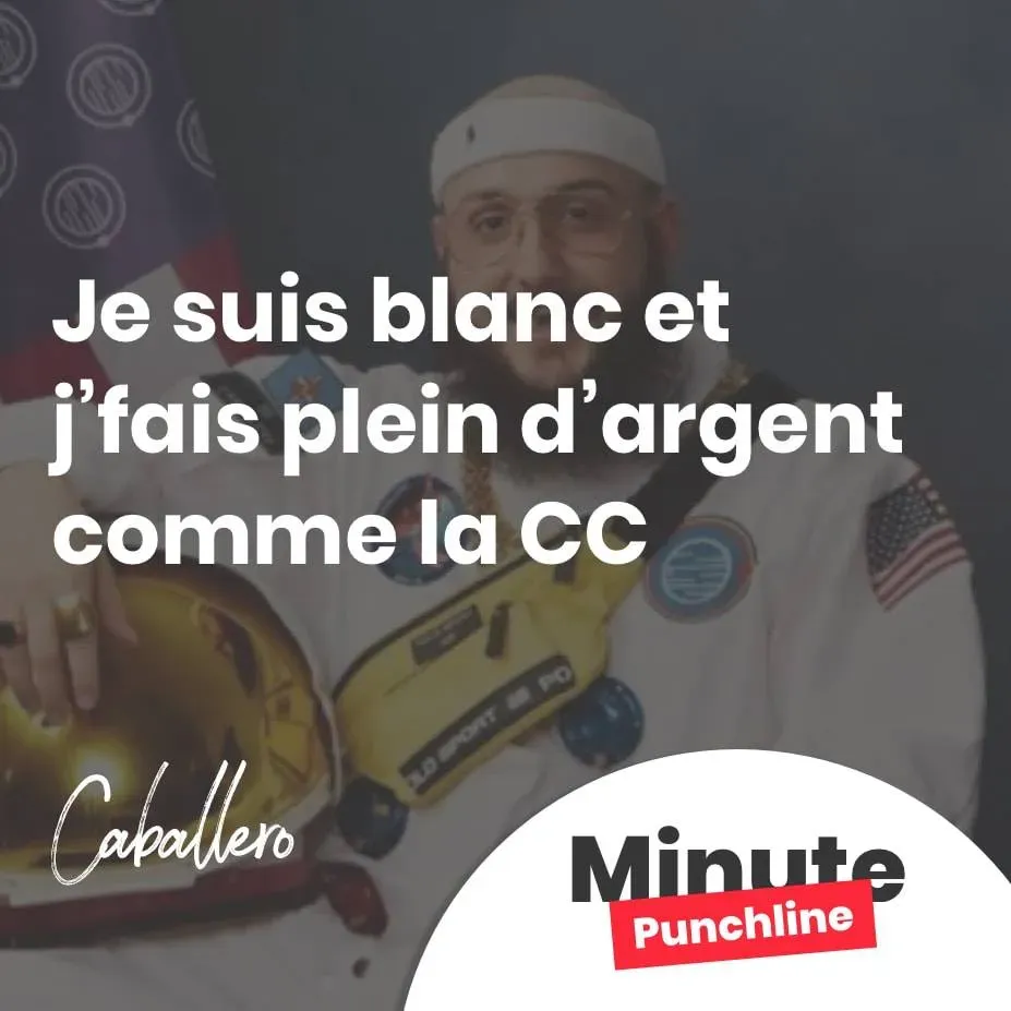 Je suis blanc et j’fais plein d’argent comme la CC