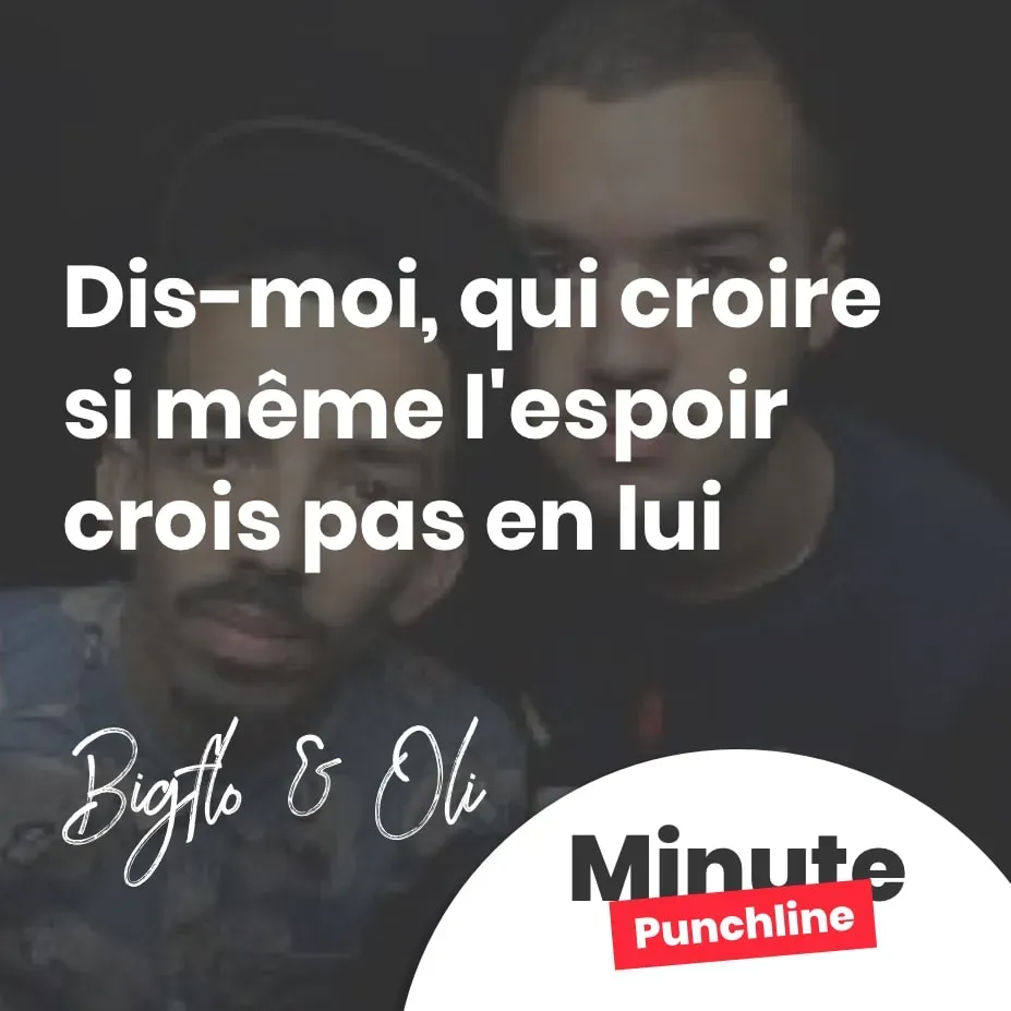 Dis-moi, qui croire si même l'espoir crois pas en lui