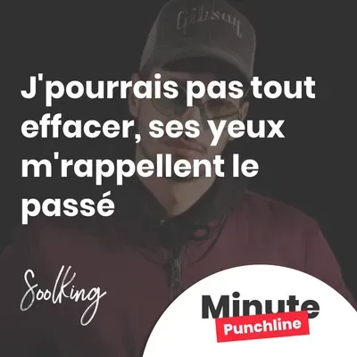 J'pourrais pas tout effacer, ses yeux m'rappellent le passé